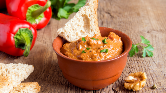 Roasted Red Capsicum Dip