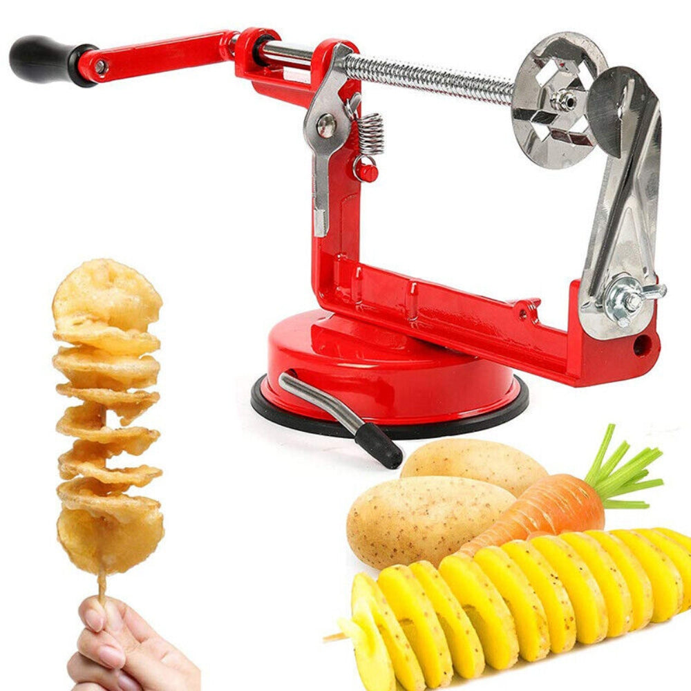 Manual Operation Potato Twister Tornado Slicer Automatic Cutter Machin