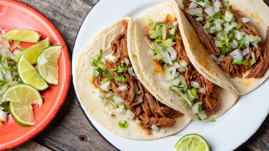 Slow Cooker Beef Barbacoa Tacos