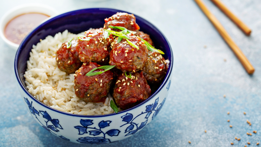 Air Fryer Sweet and Sour Pork Balls