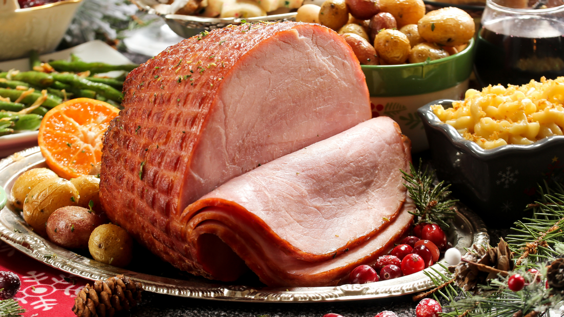 Barbecued Christmas Ham