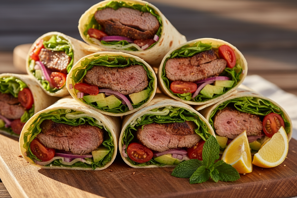 BBQ Lamb Wraps Recipe | KitchenApplianceZone – KitchenApplianceZone.com.au