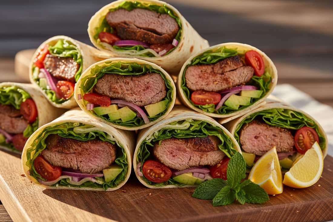 BBQ Lamb Wraps