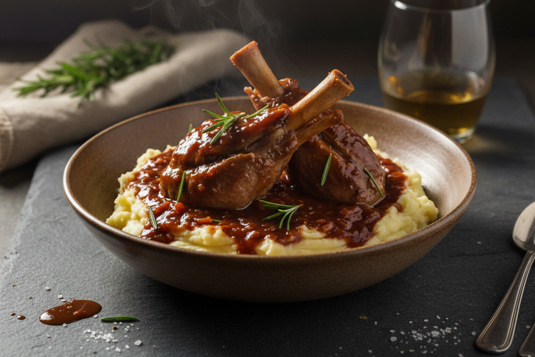 Slow Cooker Lamb Shanks