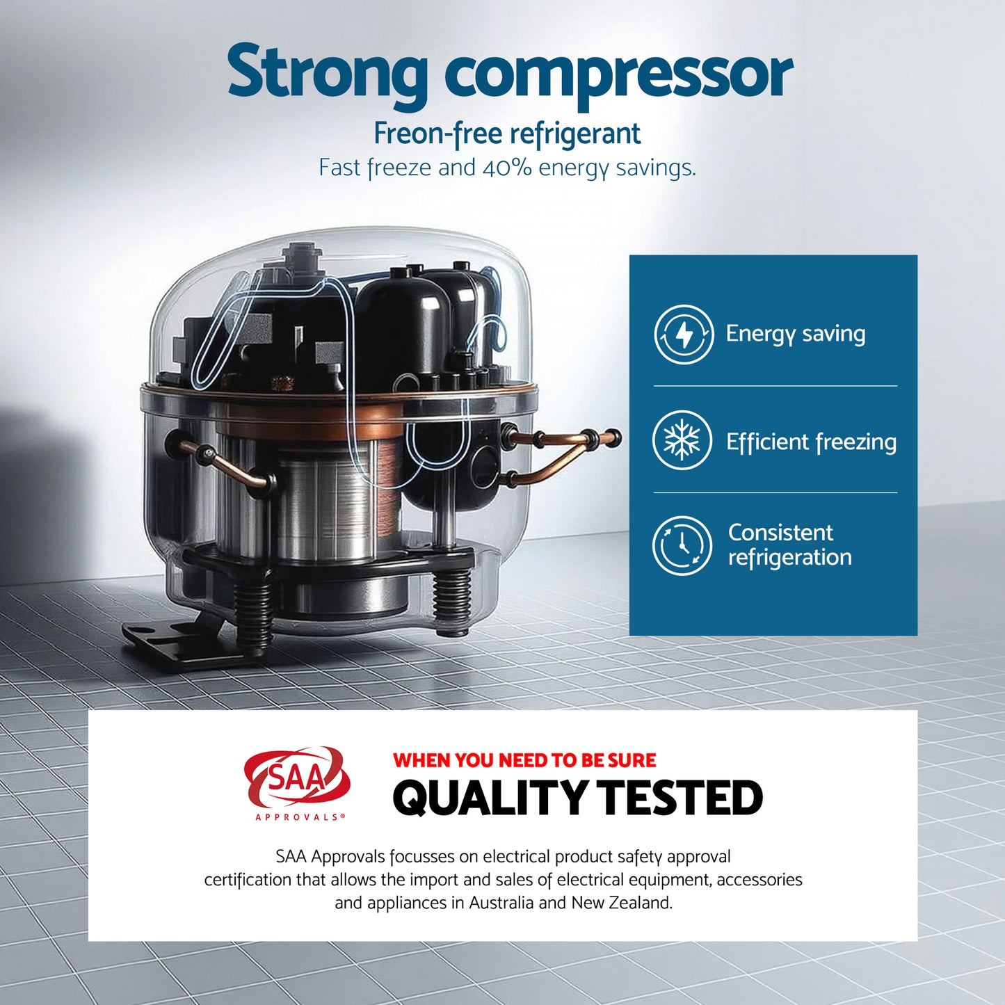 Devanti Ice Maker Machine Portable 12kg Countertop w/Self Cleaning 1.2L Black