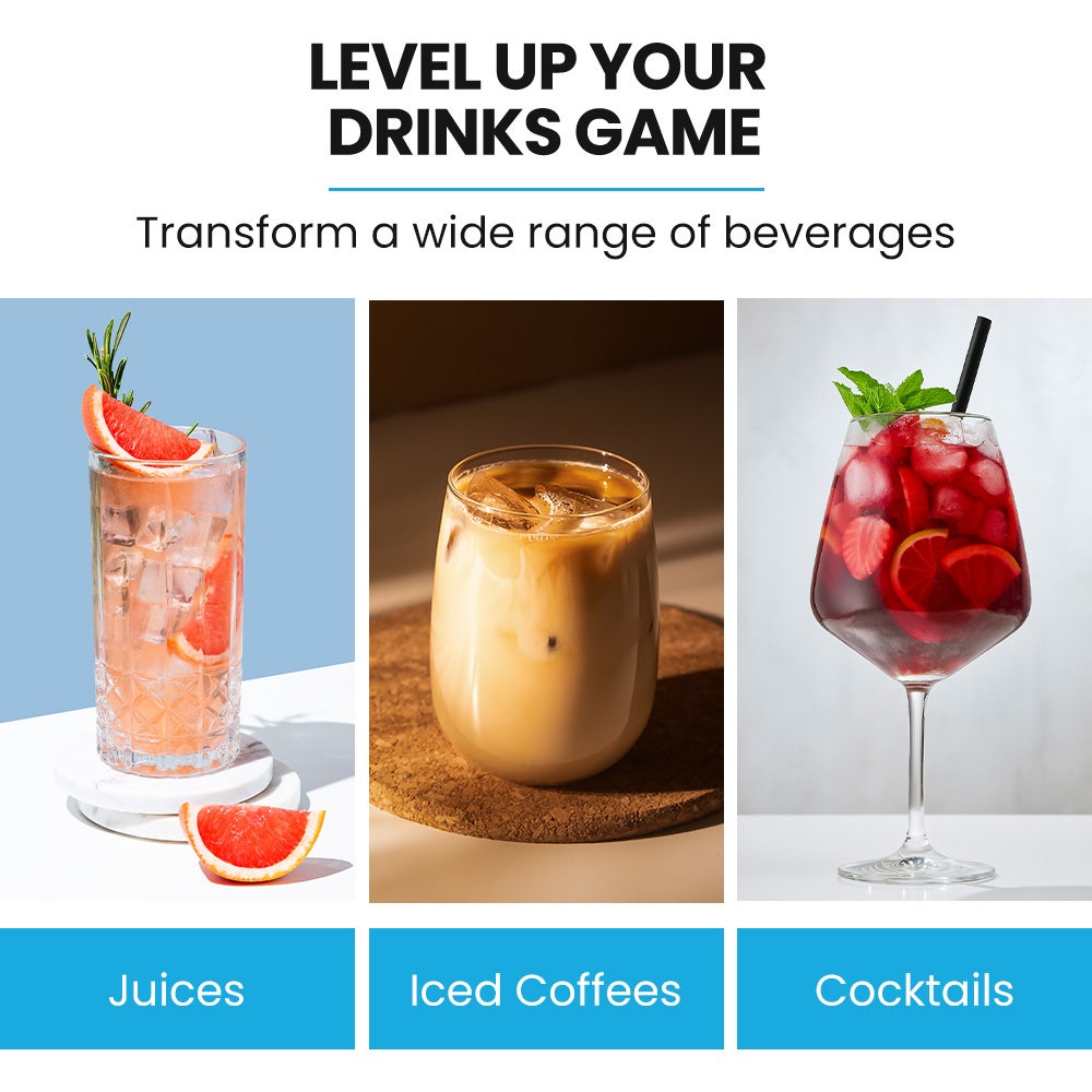 POLYCOOL Portable Ice Maker Machine, Automatic, 12kg/day,  Auto Clean, with Scoop and Removable Basket, Black