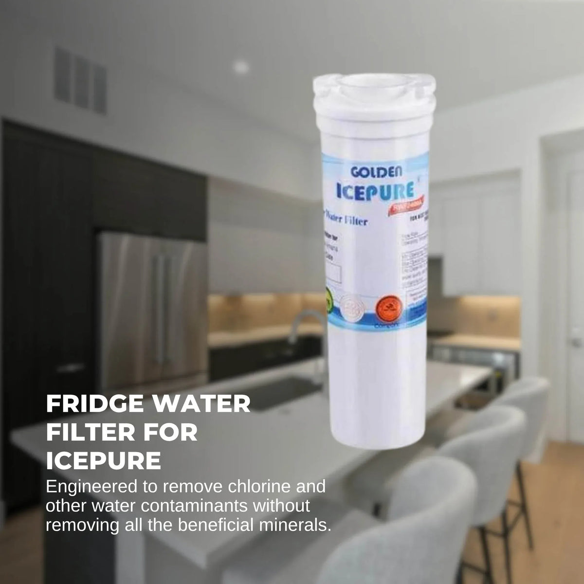 4 FRIDGE WATER FILTER PREMIUM QUALITY For FISHER & PAYKEL 836848 836860 & AMANA