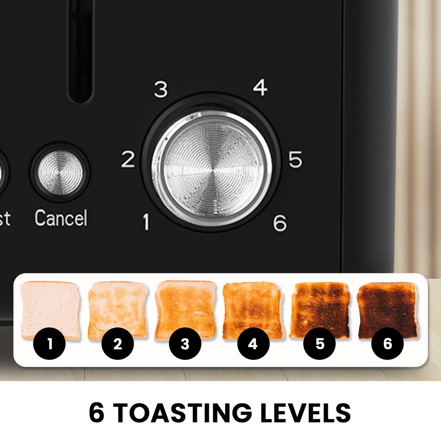 Pronti Breakfast Set with 1.25L Coffee Machine, Silver Noir Toaster & Kettle