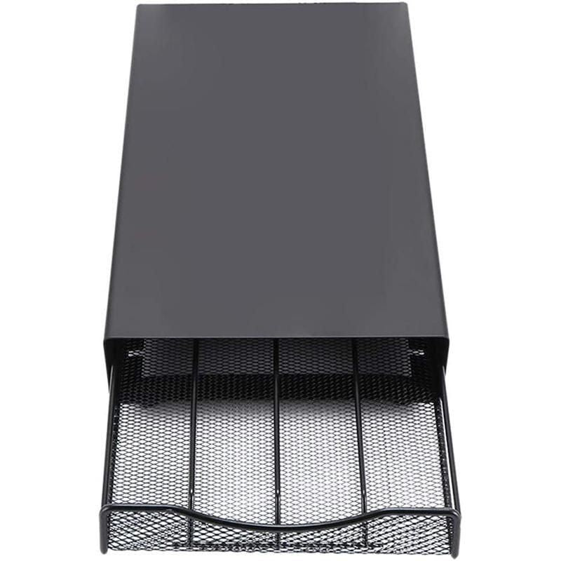 Coffee Pod Holder Drawer for Nespresso - 40 Capsules Storage Rack Stand