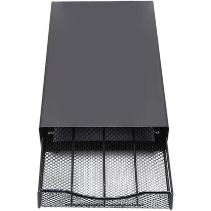 Coffee Pod Holder Drawer for Nespresso - 40 Capsules Storage Rack Stand