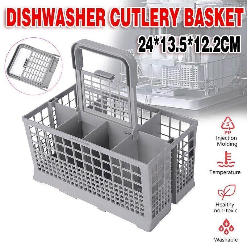 Universal Dishwasher Cutlery Basket Suits For Many Brands 240Mm X 135Mm X 122Mm