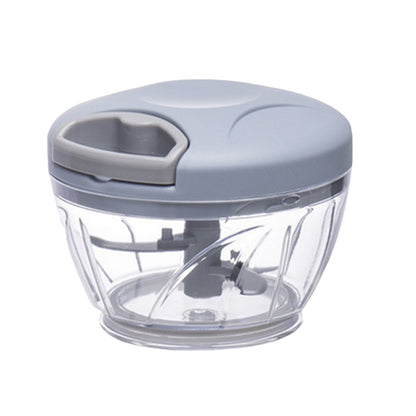 500ml Manual Meat Mincer Garlic Chopper Rotate Garlic Press Crusher Vegetable - Green