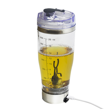 600ml Electric Smart Portable Blender Protein Shaker Bottle Cup