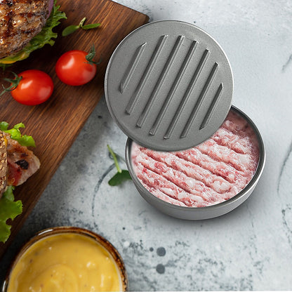 Large Round Hamburger Patty Maker Grill Press Burger Metal Mold Cooking Tools