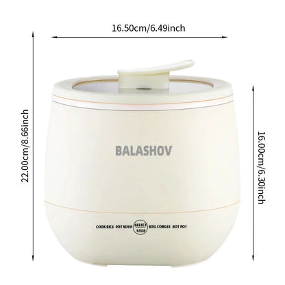 NNEOBA 1.8L Multifunctional Electric Mini Rice Cooker