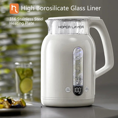 Hoper Layer Insulation Electric Kettle 1.5L 1500W Water Boiler K15-G1