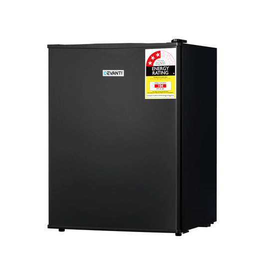 Devanti 70L Bar Fridge Black