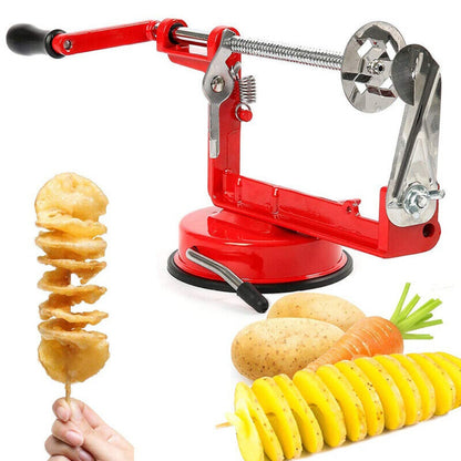 Manual Operation Potato Twister Tornado Slicer Automatic Cutter Machine Spiral